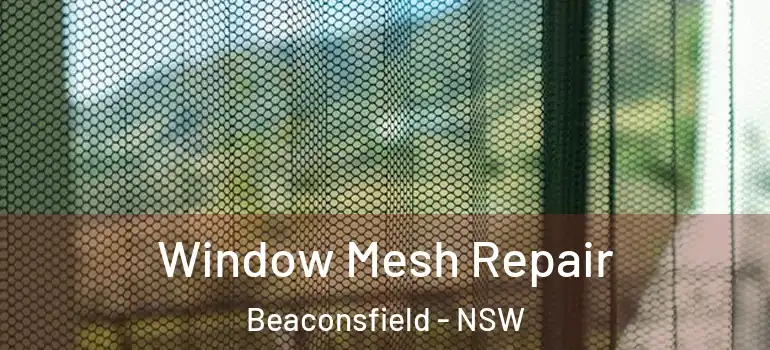  Window Mesh Repair Beaconsfield - NSW