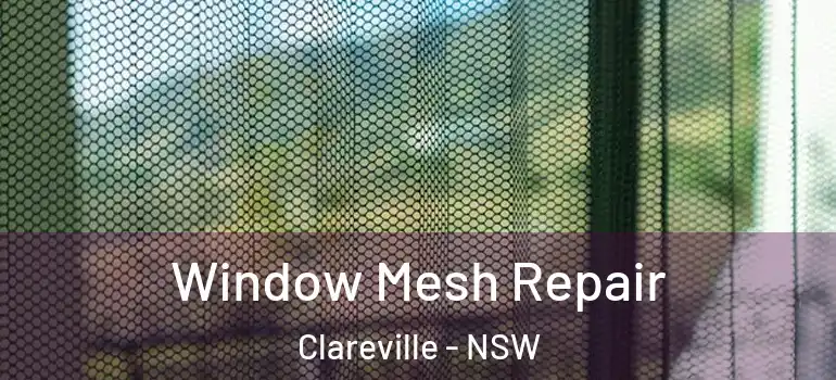 Window Mesh Repair Clareville - NSW