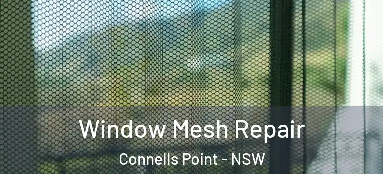  Window Mesh Repair Connells Point - NSW