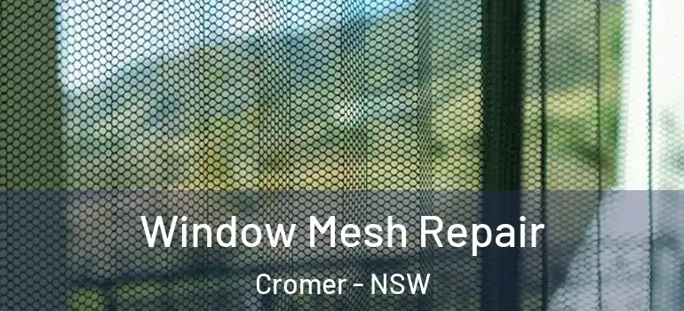  Window Mesh Repair Cromer - NSW