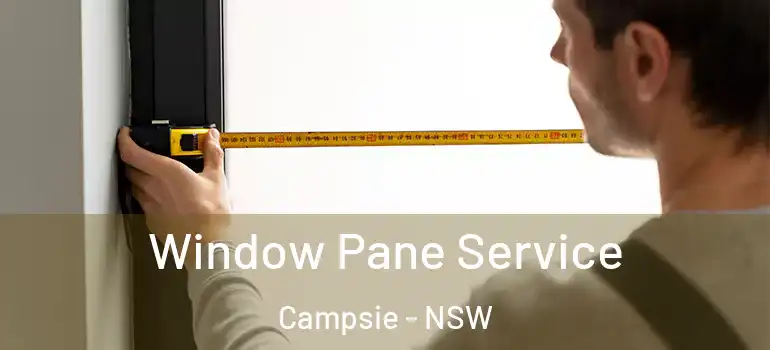 Window Pane Service Campsie - NSW