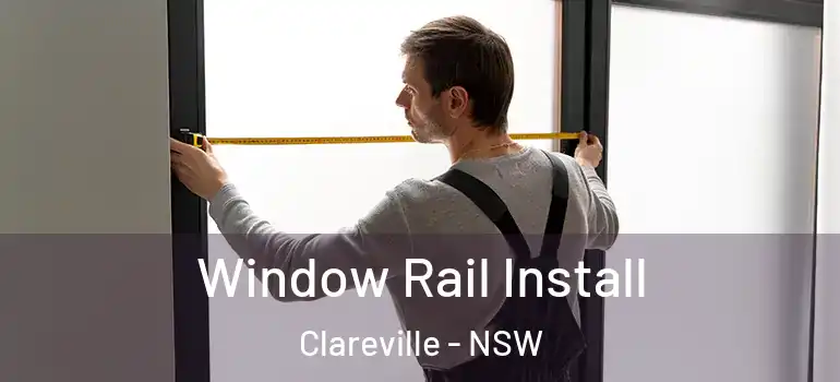 Window Rail Install Clareville - NSW