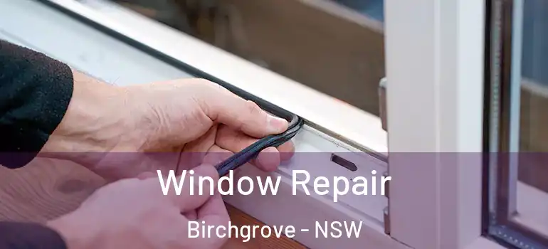 Window Repair Birchgrove - NSW