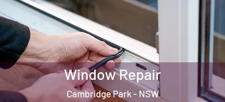 Window Repair Cambridge Park - NSW