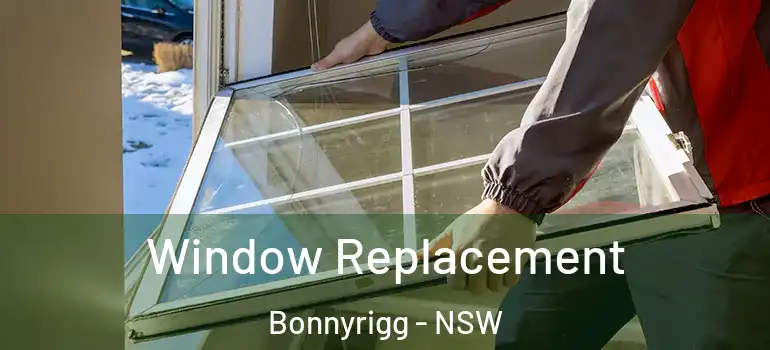 Window Replacement Bonnyrigg - NSW