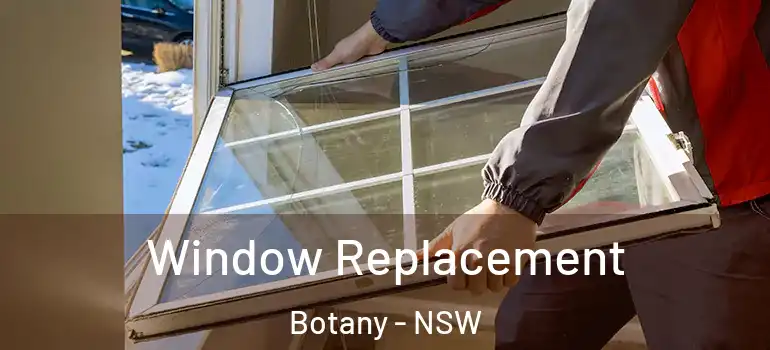 Window Replacement Botany - NSW