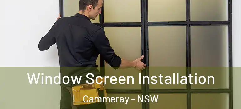 Window Screen Installation Cammeray - NSW