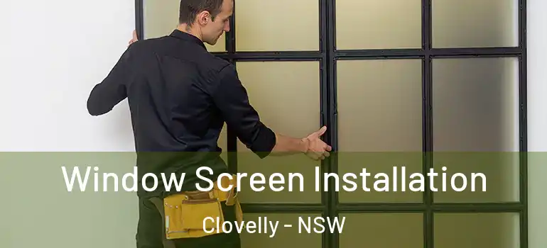 Window Screen Installation Clovelly - NSW
