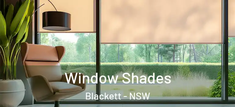 Window Shades Blackett - NSW