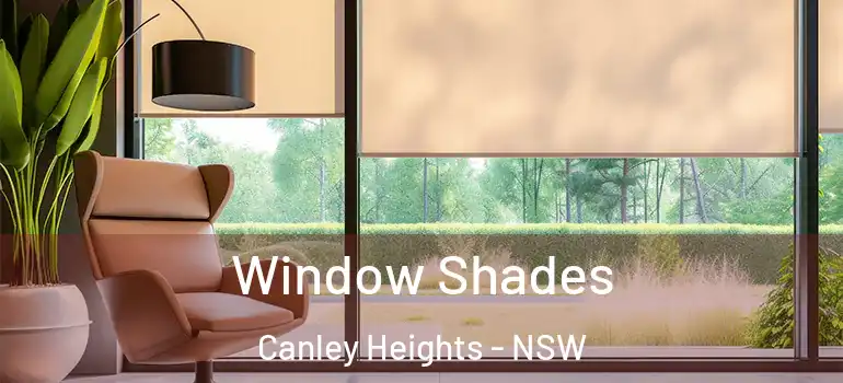 Window Shades Canley Heights - NSW