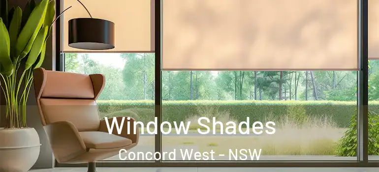 Window Shades Concord West - NSW