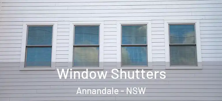 Window Shutters Annandale - NSW
