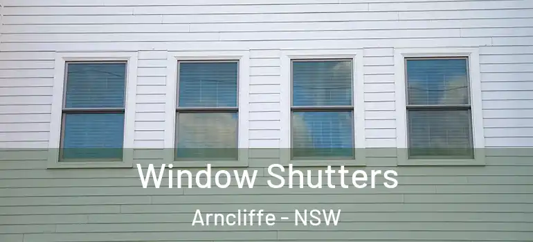 Window Shutters Arncliffe - NSW