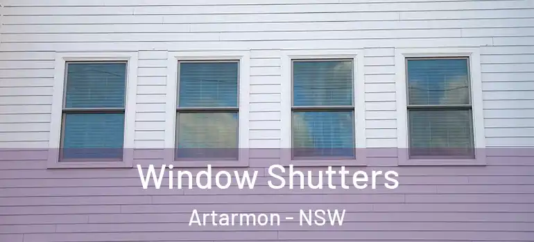Window Shutters Artarmon - NSW