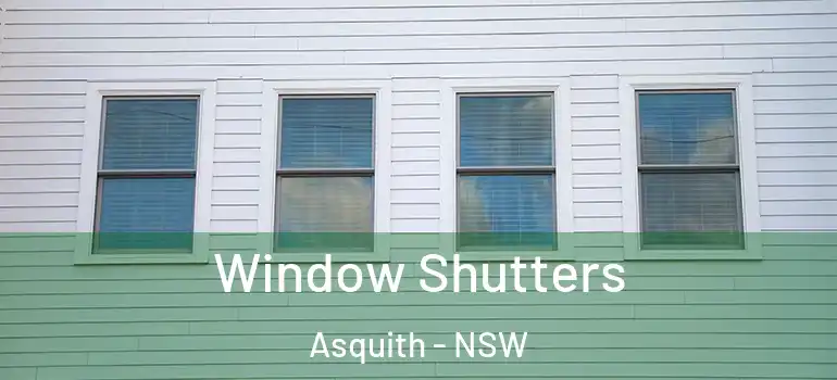 Window Shutters Asquith - NSW