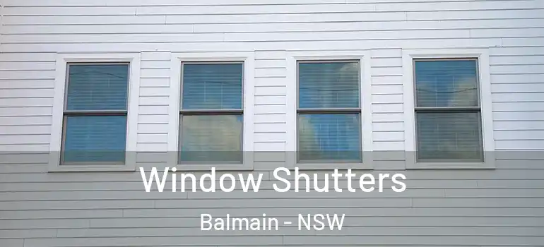  Window Shutters Balmain - NSW