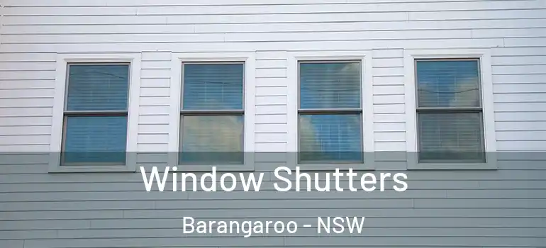Window Shutters Barangaroo - NSW
