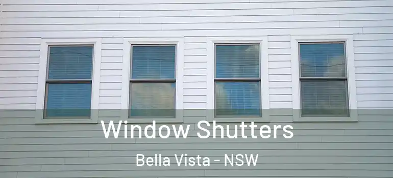  Window Shutters Bella Vista - NSW