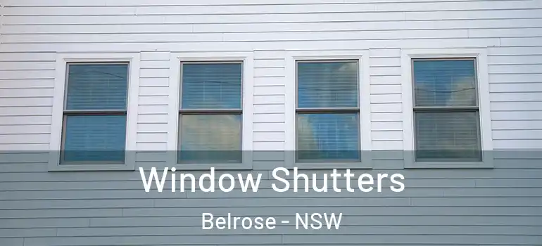  Window Shutters Belrose - NSW
