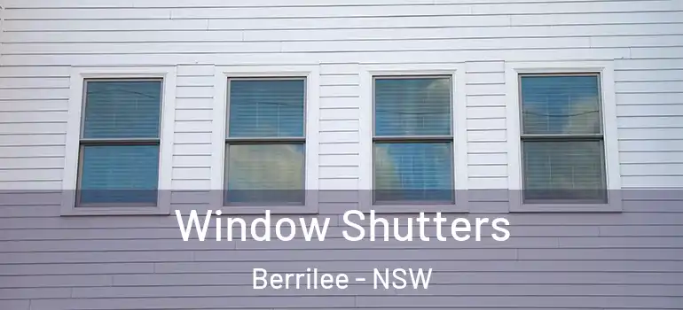 Window Shutters Berrilee - NSW