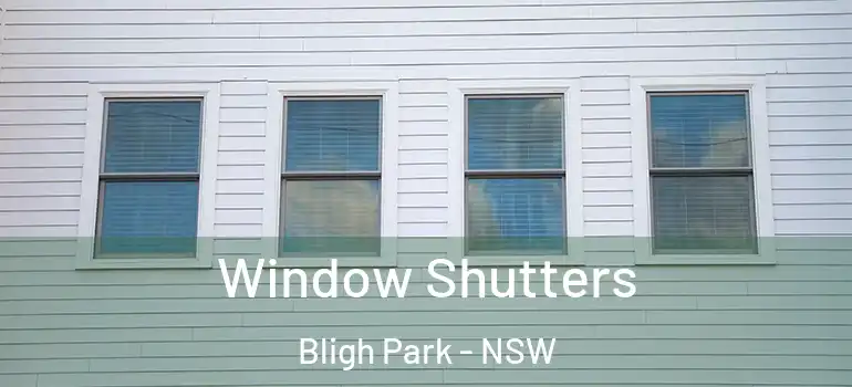Window Shutters Bligh Park - NSW