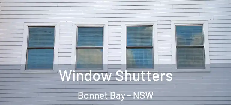  Window Shutters Bonnet Bay - NSW