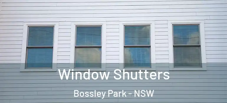  Window Shutters Bossley Park - NSW