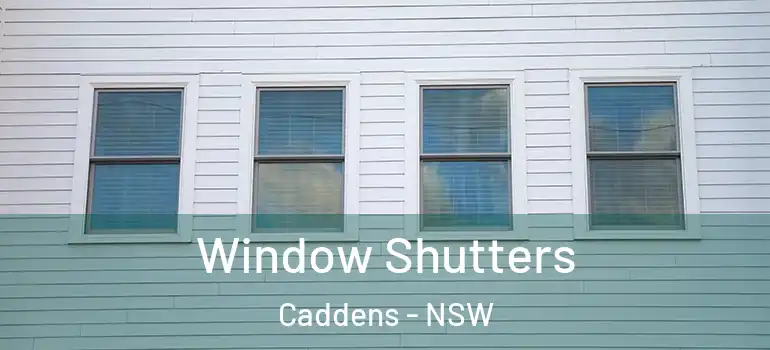  Window Shutters Caddens - NSW