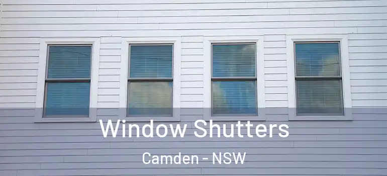  Window Shutters Camden - NSW