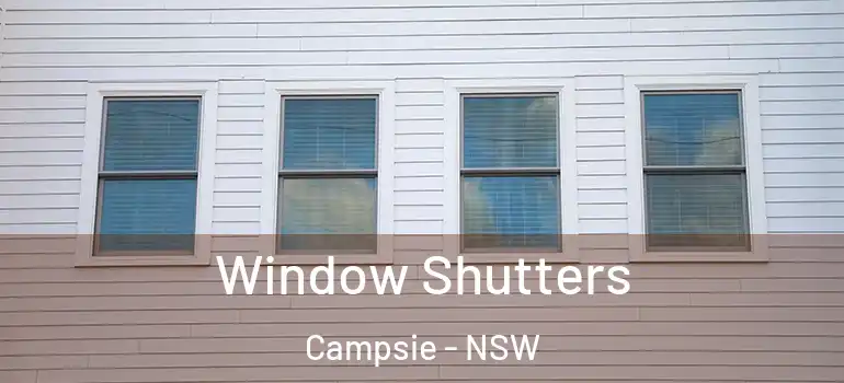 Window Shutters Campsie - NSW