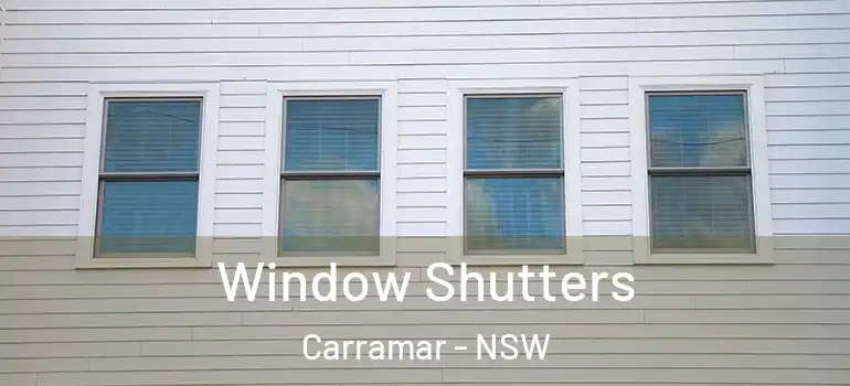 Window Shutters Carramar - NSW