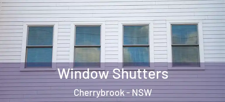 Window Shutters Cherrybrook - NSW