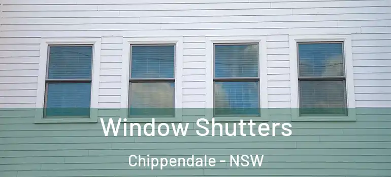  Window Shutters Chippendale - NSW