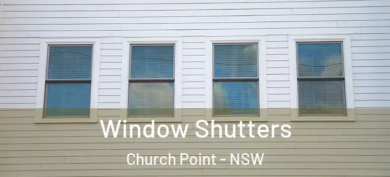  Window Shutters Church Point - NSW
