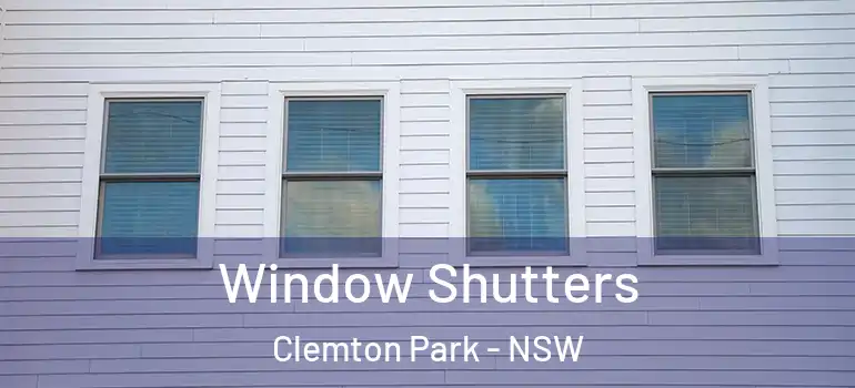 Window Shutters Clemton Park - NSW