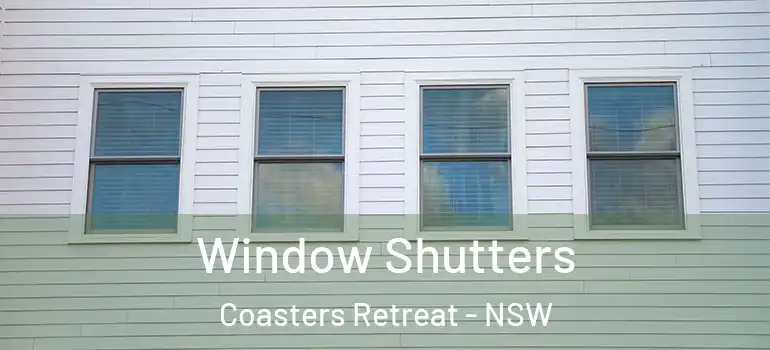  Window Shutters Coasters Retreat - NSW