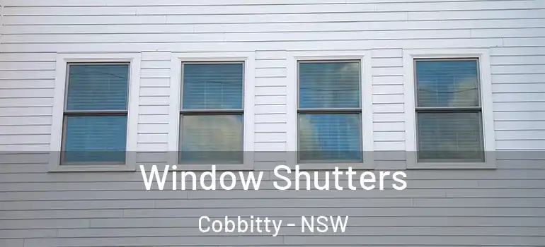 Window Shutters Cobbitty - NSW