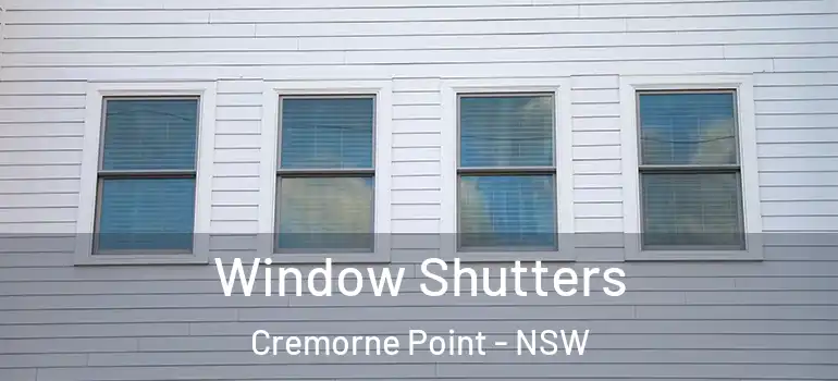 Window Shutters Cremorne Point - NSW