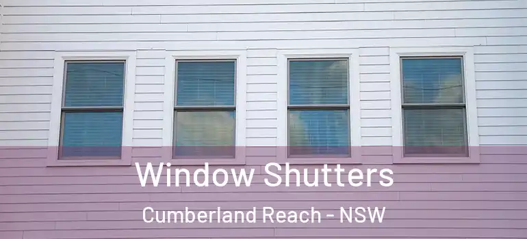 Window Shutters Cumberland Reach - NSW