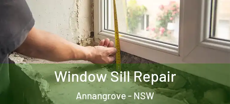 Window Sill Repair Annangrove - NSW