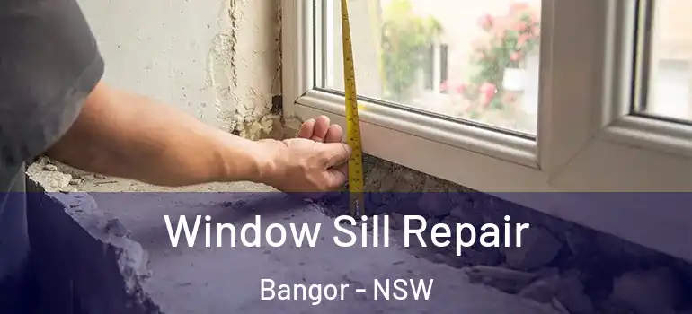  Window Sill Repair Bangor - NSW