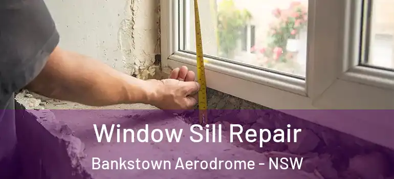  Window Sill Repair Bankstown Aerodrome - NSW