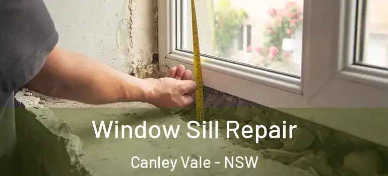 Window Sill Repair Canley Vale - NSW