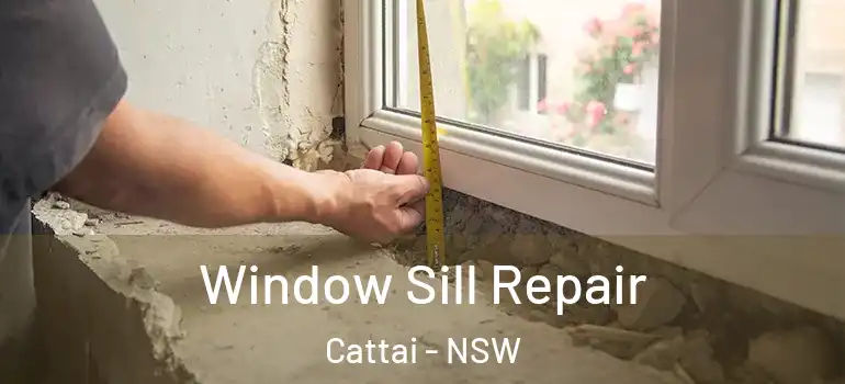 Window Sill Repair Cattai - NSW