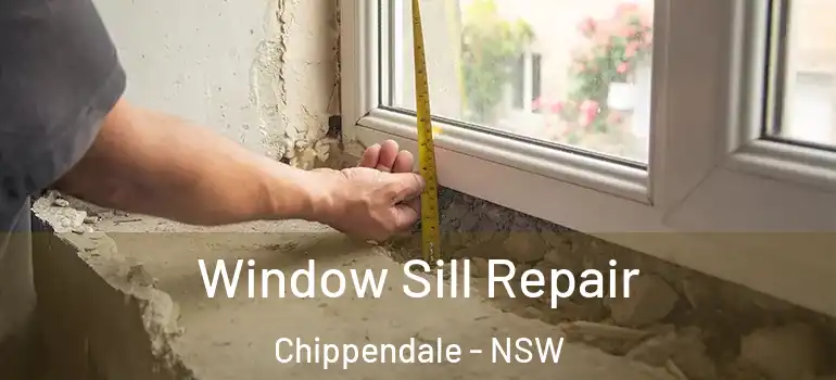 Window Sill Repair Chippendale - NSW