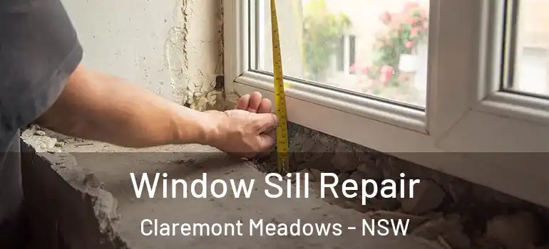 Window Sill Repair Claremont Meadows - NSW