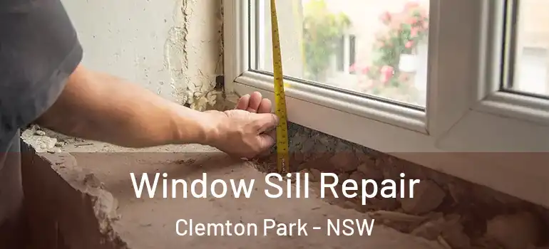  Window Sill Repair Clemton Park - NSW