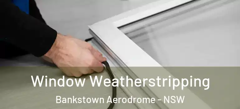 Window Weatherstripping Bankstown Aerodrome - NSW