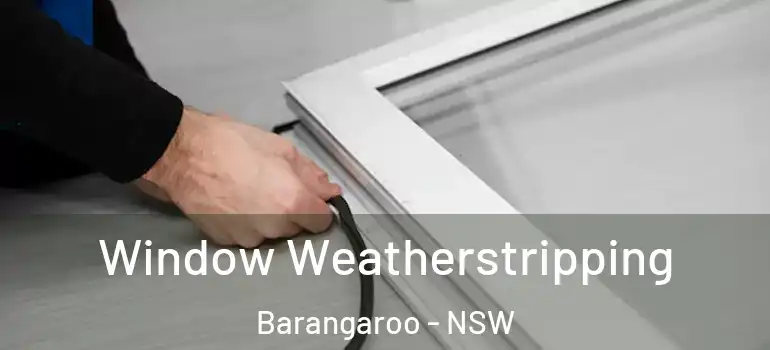 Window Weatherstripping Barangaroo - NSW
