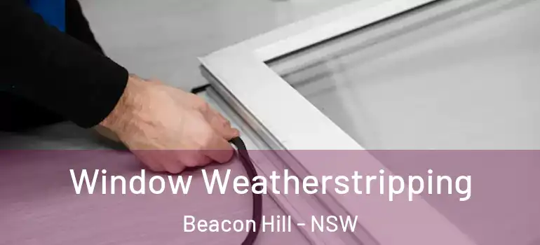  Window Weatherstripping Beacon Hill - NSW